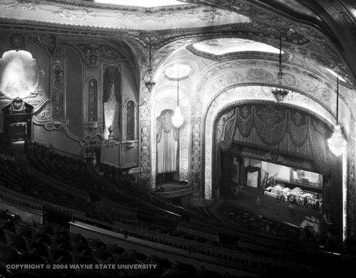 Michigan Theatre - Old Pic From Wayne State Library
